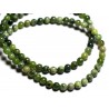 Fil 39cm 67pc env - Perles de Pierre - Jade Nephrite Canada Boules 6mm 