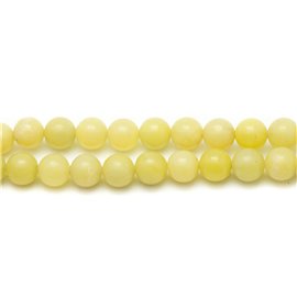 20Stk - Steinperlen - Jade Lemon Balls 6mm 4558550022288 