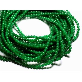 40st - Stenen kralen - Jade ballen 4 mm Imperial Green - 4558550089793