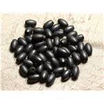 20pc - Perles de Pierre - Hématite Olives mat 8x5mm   4558550003867 