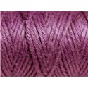 3 mètres - Cordon Ficelle Chanvre 1.5mm Violet - 4558550083692 