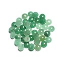 4pc - Cabochon de Pierre - Aventurine Verte Rond 8mm -  4558550082534 