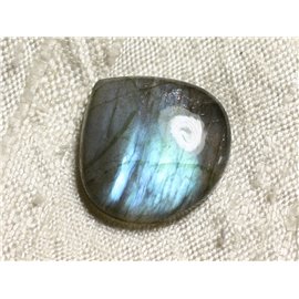 Steen Cabochon - Labradoriet Druppel 20x20mm N30 - 4558550080783 