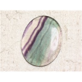 Cabochon de Pierre - Fluorit oval 47x37mm N1 - 4558550079923 