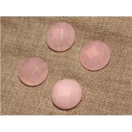 1st - Stenen Cabochon - Facet Rond Jade 20 mm Roze 4558550002976