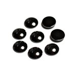 4pc - Cabochons de Pierre - Hématite Rond 10mm   4558550005281 