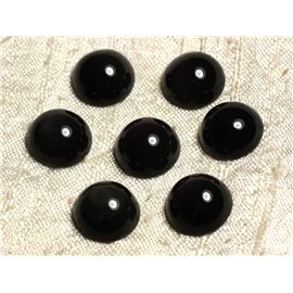 1pc - Stone Cabochon - Rainbow Obsidian Round 14mm 4558550010872