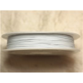 Carrete 70 metros - Alambre Metálico Cableado 0.38mm Blanco - 4558550018434 