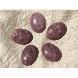 1pc - Cabochon in pietra - Lepidolite Ovale 30x22mm 4558550020918