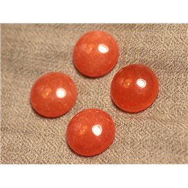 1st - Stenen Cabochon - Jade Rond 20 mm Oranje 4558550027429