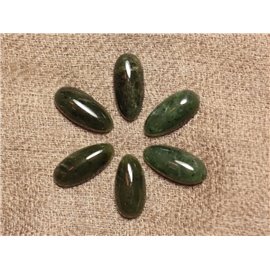 Steen Cabochon - Jade Canada Nefriet - Druppel 15x7mm 4558550031242