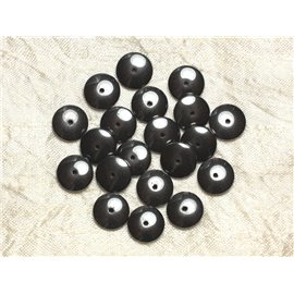 20pc - Perles Pierre - Hematite Rondelles 12x3mm - 4558550034373