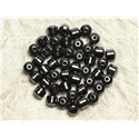 40pc - Perles de Pierre - Hématite Tonneaux 6mm   4558550034816