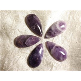 Cabochon de Pierre - Amethyst - Tropfen 40 x 20 mm 4558550035387 