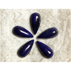 Cabochon in pietra - Lapislazzuli - Goccia 15 x 7 mm 4558550035431