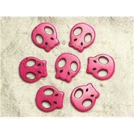 5pz - Perline Pink Skull 20 mm 4558550036490