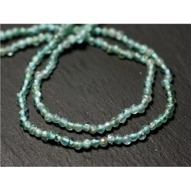 Fil 33cm 75pc env - Perles de Pierre - Apatite Boules 2-5mm - 8741140012370 