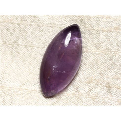 N10 - Cabochon de Pierre - Améthyste Marquise 34x16mm - 4558550081087 