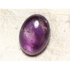 N7 - Stone Cabochon - Amethist Ovaal 33x25mm - 4558550081056 