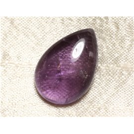 N2 - Steinkabochon - Amethysttropfen 28 x 18 mm - 4558550081001 