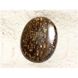 N38 - Steen Cabochon - Bronziet Ovaal 38 mm - 4558550087263 