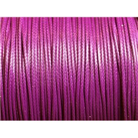 1 Bobina 90 metri - Filo di cotone cerato 1 mm Viola 