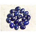 1pc - Cabochon de Pierre - Lapis Lazuli Rond 10mm   4558550036636