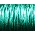 10 Mètres - Cordon de Coton Ciré 0.8mm Bleu Marine Nuit   4558550027399