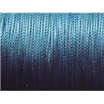 10 Mètres - Cordon de Coton Ciré 0.8mm Bleu Marine Nuit   4558550027399